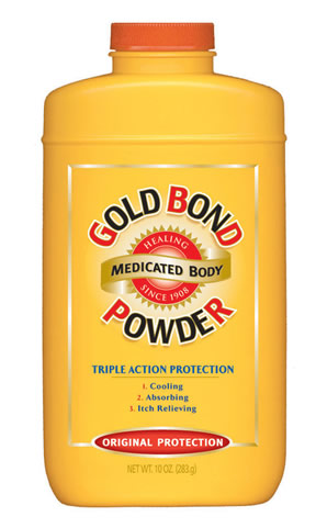 Gold Bond powder